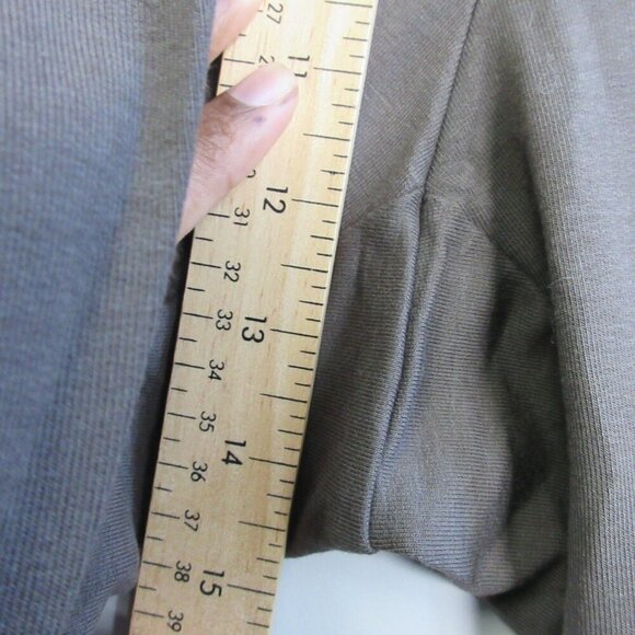 J Jill Slim Leg Cropped Pants Women's 2X Brown Cotton Rayon Stretch Casual 365 - Picture 10 of 12